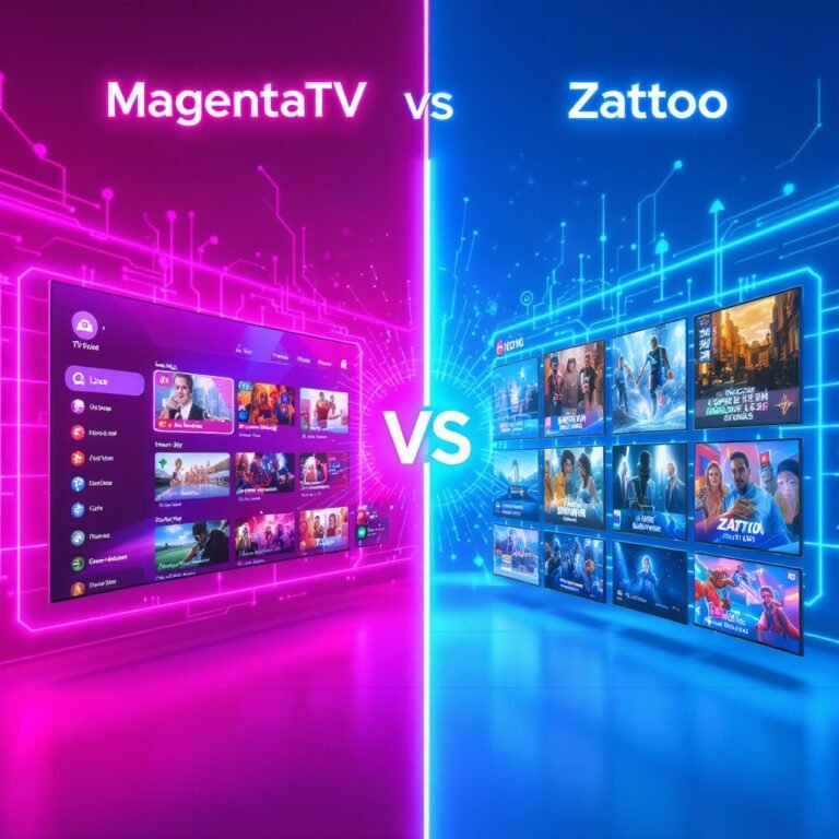 Vergleich der IPTV Anbieter: MagentaTV IPTV und Zattoo IPTV